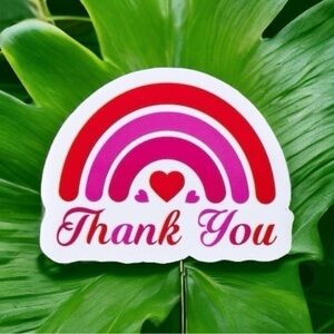 40 Thank You Stickers!